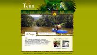 Proposta de projeto gráfico para o site Tuim Parque