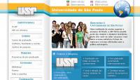 Universidade de São Paulo - Portal da USP, voltado para estrangeiros em 4 idiomas